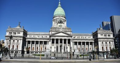 Palacio do Congresso em Buenos Aires